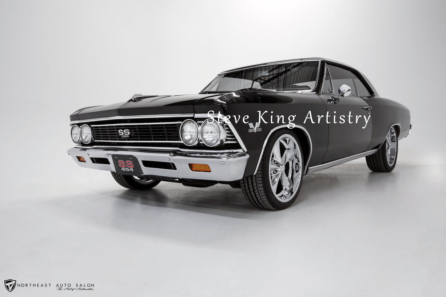 Black Beauty: 1966 SS Chevelle 396 by Northeast Auto Salon